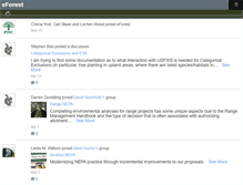 Tablet Screenshot of eforest.us